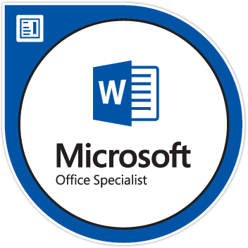 Microsoft Word Badge