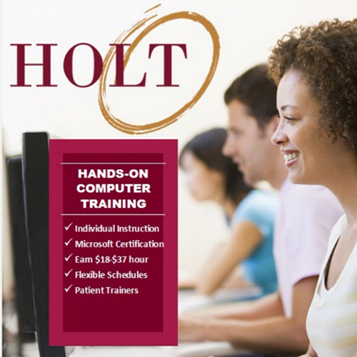 Holt Trains student brochure